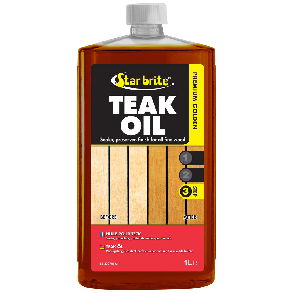 Premium Golden Teak Oil