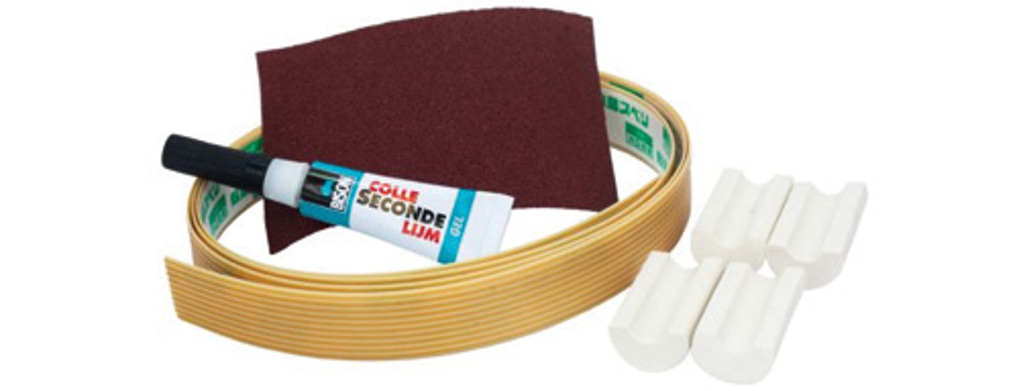 Schwertkasten Gummi und Teflonset