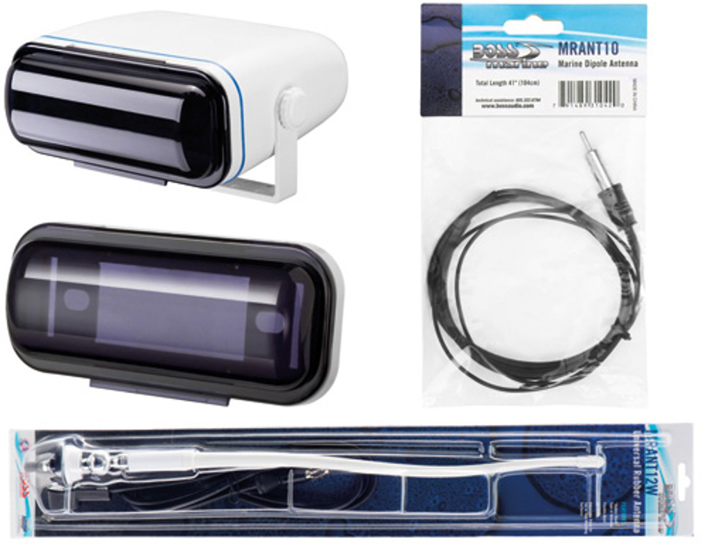 Schutzabdeckung und Antenne