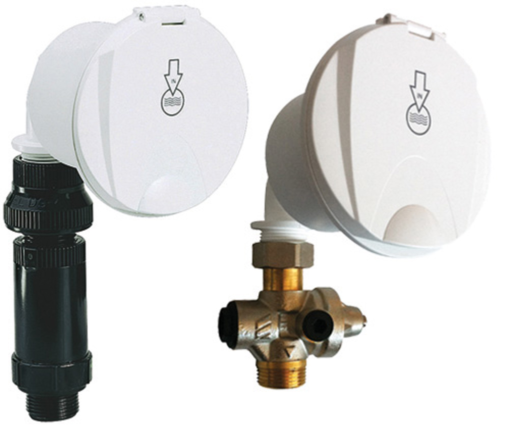 Quick Wasser Einlass & Auslass