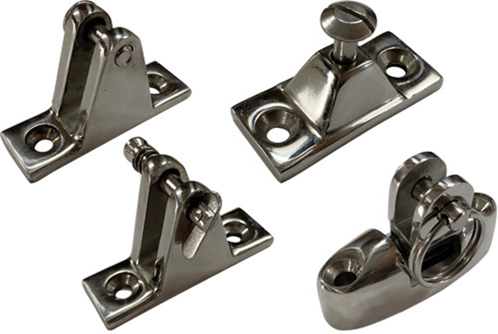 Klappverdeck Fußstück Niro